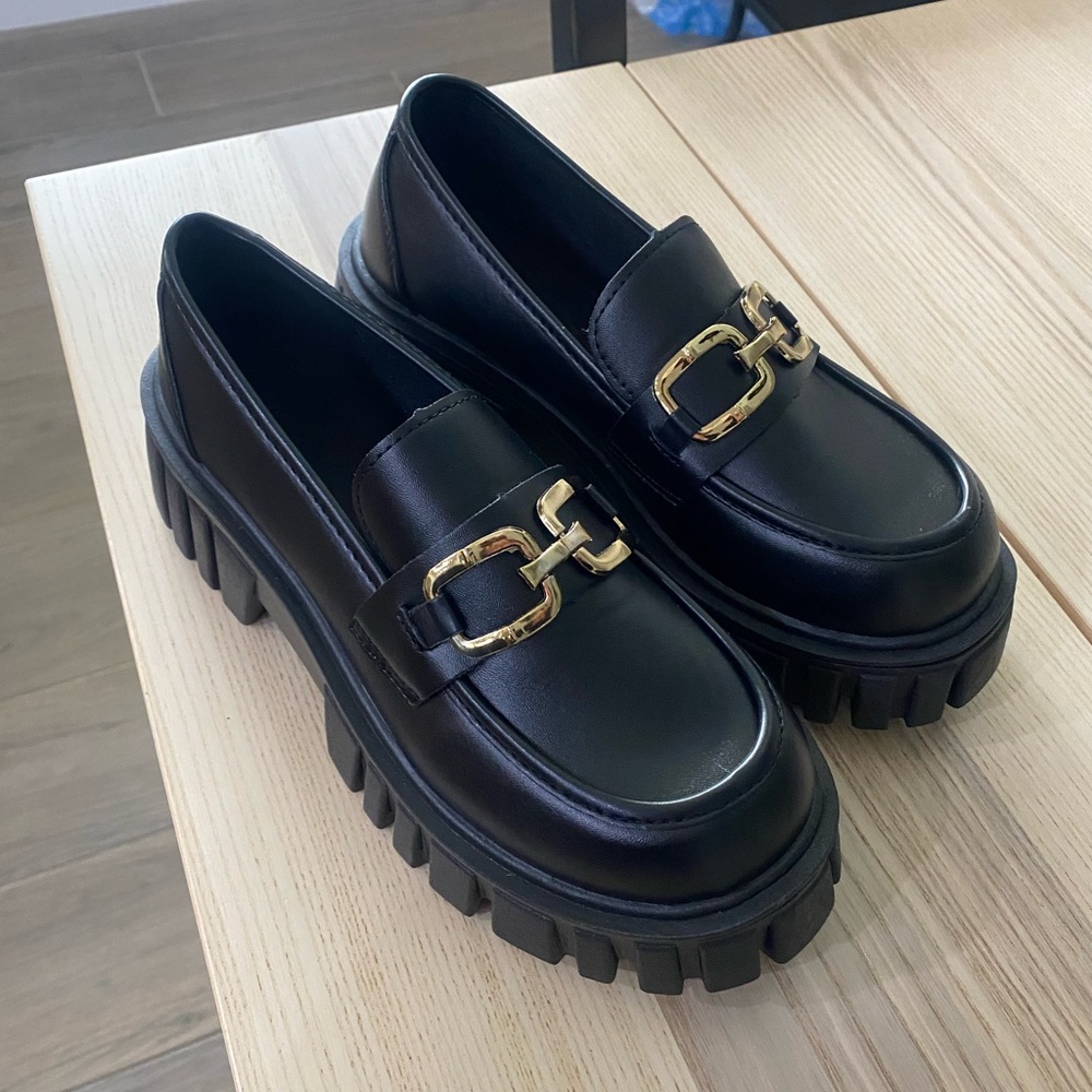 Brand New Platform Loafers!